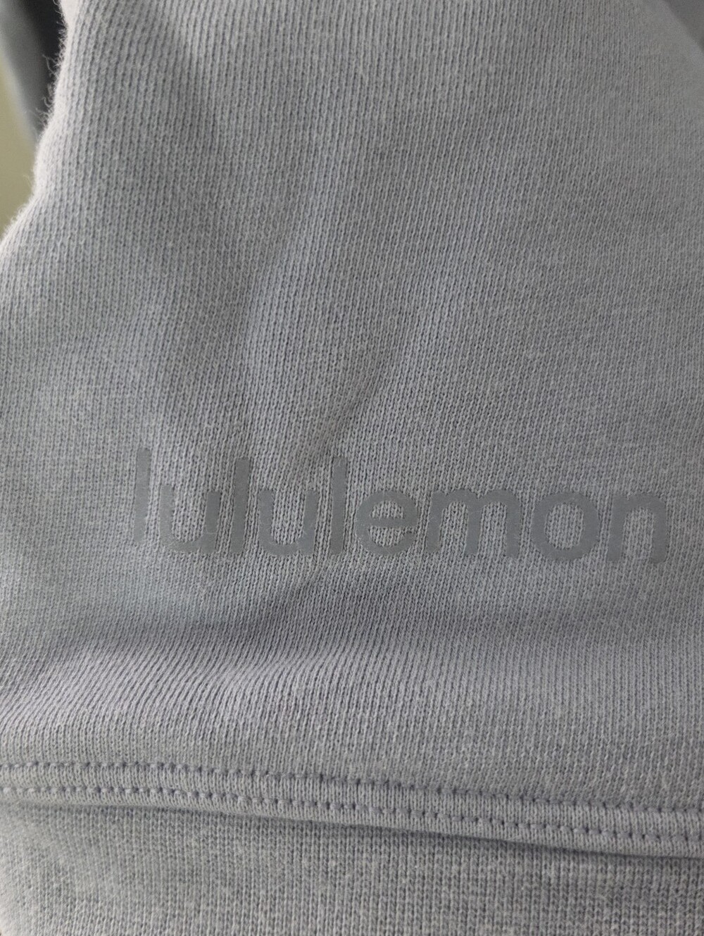 Lululemon Women's Dusty Blue Oversized Crew Neck Casual Comfy Sweatshirt. Sz L - Picture 5 of 5